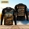 Joycorners A Fish Or A Buzz I'm Catching Something Fishing UPF Shirts, Performance Fishing Shirts, Fishing Shirts For Men