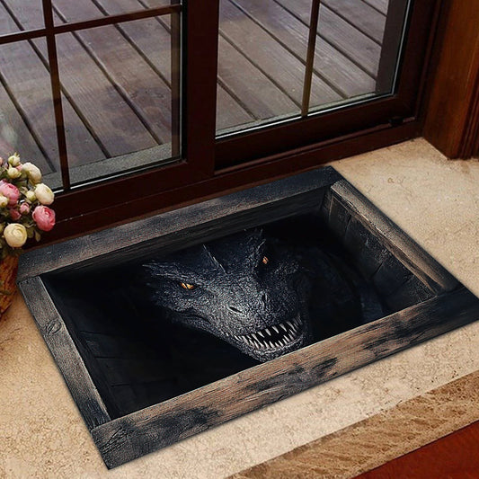 Joycorners Funny Halloween Scare Doormat, Terrifying 3D Entry Rug, Doormat For Home Decor Housewarming Gift, Welcome Mat Gift LM0210