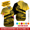 Joycorners Truck Custom Name And Color Truck Driver Shirt