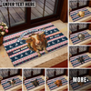 Joycorners Personalized Funny Cow Welcome To Our Farm Doormat