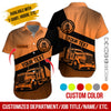 Joycorners Truck Custom Name And Color Truck Driver Shirt