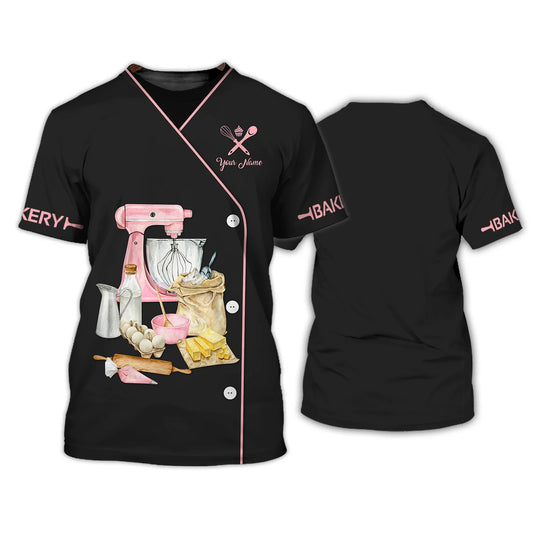 BAKER - Custom Bakery Shirt Gift For Baking & Cake Lover Printed Shirt