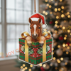 Joycorners Christmas Gifts Cow Ornament, Acrylic Ornament (10 Breed Options)