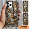Joycorners Hunting Whitetail Deer Forest Wall Break Personalized 3D Phone Case