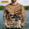 Joycorners When In Doubt Fish Funny Fishing Shirt, SPF Shirt For Men, Gift For Fisherman, Largemouth Bass Fishing