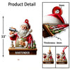 Joycorners Custom Name Santa Bartender Ornament, Home Decor Christmas Gifts 2D Flat LM2211