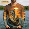 Joycorners I Catch He Cleans, Jesus Fishing Shirt, Funny Fishing Shirt, SPF Shirt For Men, Gift For Fisherman