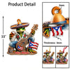 Joycorners Custom Name Puerto Rico Ornament, Puerto Rico Christmas Gift 2D Flat LM2111