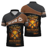 Joycorners Custom Name Mechanic Shirt I'm Not Yelling I'm A Mechanic That's How We Talk T Shirt PT2609
