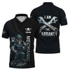Joycorners Personalized Mechanic Shirt, I Am Warranty, Skull Funny Design, Gift For Men PT2609