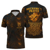 Joycorners Personalized Mechanic Shirt, Mechanic's Prayer, Wrenchs and Cross Design, Gift For Men PT2609