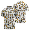 Joycorners Mechanic T-Shirt Beer and Wrench Funny Pattern Design Shirt Mechanic Gift For Men PT2609