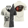 Joycorners Custom Name Mechanic Shirt Skull with Engine Piston Design Gear Pattern T Shirt All Over Printed PT2609