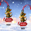 Joyccorners Christmas Gift, Custom Ornament, Custom Name Dragon Ornament 2D Flat LM2111