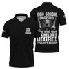 Joycorners Personalized Mechanic Shirt, High School Dropout Fixing What Your Bachelor's Degree Couldn't Design, Gift For Men PT2609