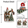 Joycorners Custom Name Hunting Ornament, Christmas Gift for Animal Hunter 2D Flat LM2111