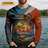 Joycorners Texas Fishing Patriotic Fishing Shirt, SPF Shirt For Men, Custom Fishing Shirt, Presents For Fishermen