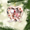 Joyccorners Custom Name Makeup Ornament, Christmas Gift for Makeup Lover 2D Flat LM2111