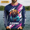 Joycorners Gone Fishing, The Best Days Are Spent Fishing, Funny Bear Fishing Shirt, SPF Shirt, Fisherman Outfit, Mens Casual Shirts