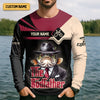 Joycorners The Rod Father SPF Shirts, Custom Fishing Shirts, Fishing Shirts For Men, Funny Fisherman Gift