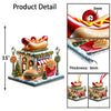Joycorners Custom Name Fast Food Store Ornament, Fast Food Christmas Gift 2D Flat LM2111