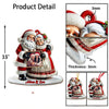 Joycorners Custom Name and Photo Christmas Couple Ornament, Couple Christmas Gift 2D Flat LM2111