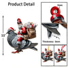 Joycorners Custom Name Postman Ornament, Postman Christmas Gift 2D Flat LM2111