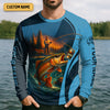 Joycorners A Fish Or A Buzz I'm Catching Something Funny Fishing Shirt, SPF Shirt For Men, Gift For Fisherman