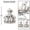 Joycorners Custom Name Chef Ornament, Christmas Gift for Cooking Lover 2D Flat LM2211