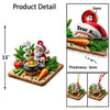 Joycorners Custom Name Chef Santa Ornament, Christmas Gift for Cooking Lover5 2D Flat LM2111