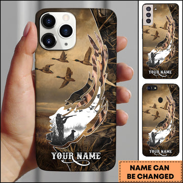 Joycorner Personalized Duck Hunting Wing Art Phone Case