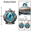 Joycorners Custom Name Diving Ornament, Christmas Gift for Diving Lover5 2D Flat LM2111