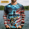 Joycorners I Will Make You Fishers Of Men Christian Patriotic Fishing Shirt, Fishing UPF Shirts, Fishing Gifts For Men