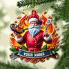 Joycorners Custom Name Chef Ornament, Christmas Gift for Cooking Lover 2D Flat LM2111