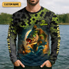 Joycorners I Go Fishing Not To Find Myself But To Lose Myself Funny Fishing Shirt, SPF Shirt For Men, Gift For Fisherman