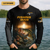 Joycorners I Like Fishing And Believe In Jesus Shirts, SPF Long Sleeve Shirts, Fishing Shirts For Men, Fisherman Gift