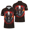 Joycorners Custom Name Skull Mechanic Shirt Flame Style Printed Jacket Hoodie All Over Print PT2609