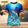 Joycorners Just Another Beer Drinker With A Fishing Problem Marlin Fishing Shirt, Funny Fishing Shirt, Men's Fishing Shirt