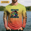 Joycorners Show Me Your Bobbers Shirt, Orange Yellow Men Fishing Shirt, Funny Fishing Shirt, SPF Shirt