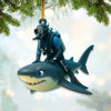 Joycorners Diving Home Decor, Christmas Ornament, Personalized Ornaments 2D Flat LM2111