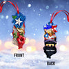 Joyccorners Custom Name Puerto Rico Ornament, Gift for Puerto Rico Lover 2D Flat LM2111