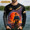 Joycorners Never Underestimate An Old Man With A Fishing Rod Funny Fishing Shirt, SPF Shirt For Men, Gift For Fisherman
