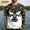 Joycorners Deep Ocean Fishing SPF Shirt For Men, Camouflage Fishing Shirts, Fishing Gifts For Men, Men's Fishing Shirt