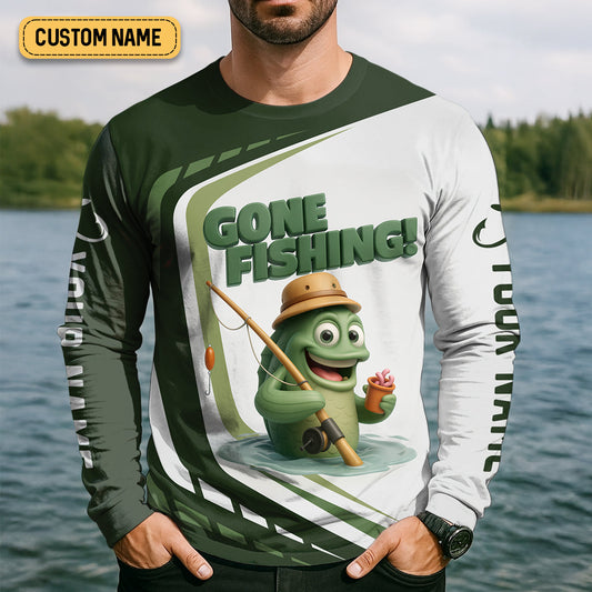Joycorners Gone Fishing, Fishing Is Not Just A Hobby, It's A Way Of Life SPF Shirts, Fishing Shirts For Men, Fisherman Gift