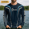 Joycorners Shark Performance Fishing Shirts, Custom Fishing Shirts, Fishing UPF Shirts, Men's Fishing Shirt