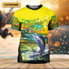 Joycorners Just Another Beer Drinker With A Fishing Problem Men's Fishing Shirt, UPF Fishing Shirt, Fishing Gifts For Men