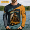 Joycorners Sasquatch Fishing Shirt With Hood, Long Sleeve Sun Shirt, Fishing Shirts For Men