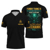 Joycorners Custom Funny Mechanic Shirt Funny Thing Is No College Can Teach What A Lifetime Printed Mechanic T Shirt PT2609