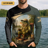 Joycorners I Just Want To Go Fishing And Ignore Old Man Problem SPF Shirts, Fishing Shirts For Men, Fisherman Gift
