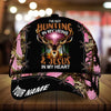 Joycorners I've Got Hunting In My Heart Jesus In my Veins 3D Multicolor Personalized Cap